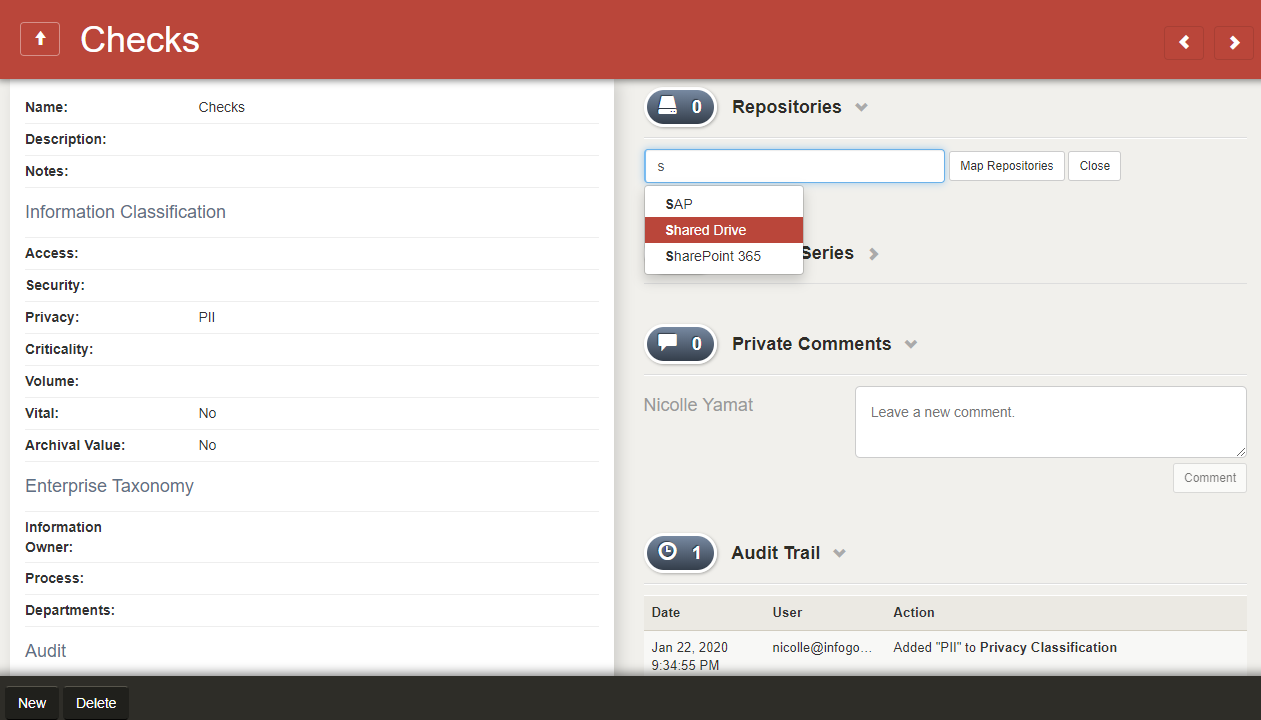 Navigating Repositories